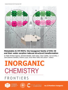 New cover on Inorganic Chemistry Frontiers