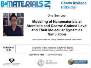 BCMaterials Webinar: One-Sun Lee