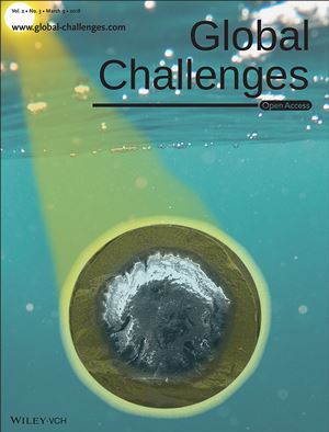 BCMaterials paper on the cover page of Global Challenges BCMaterials paper on the cover page of Global Challenges