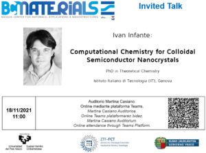 Computational Chemistry for Colloidal Semiconductor Nanocrystals by Ivan Infante Computational Chemistry for Colloidal Semiconductor Nanocrystals by Ivan Infante