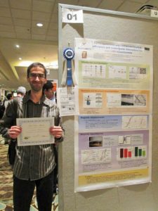 Javier Alonso Masa, winner of one of the 2014 MMM Best Poster Awards Javier Alonso Masa, winner of one of the 2014 MMM Best Poster Awards