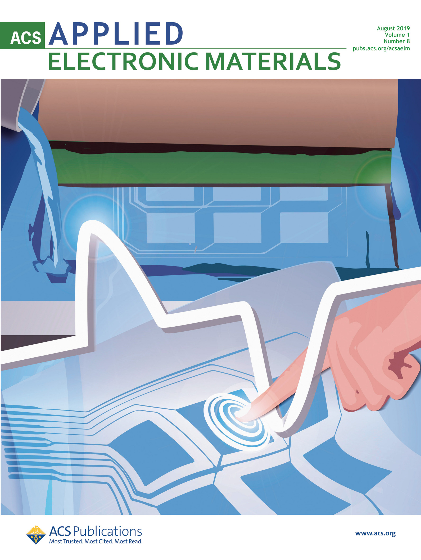 New cover on ACS Applied Electronic Materials New cover on ACS Applied Electronic Materials