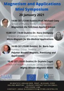 Magnetism and Applications Mini Symposium