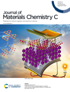 New cover on Journal of Materials Chemistry C
