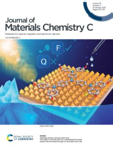 New cover on Journal of Materials Chemistry C