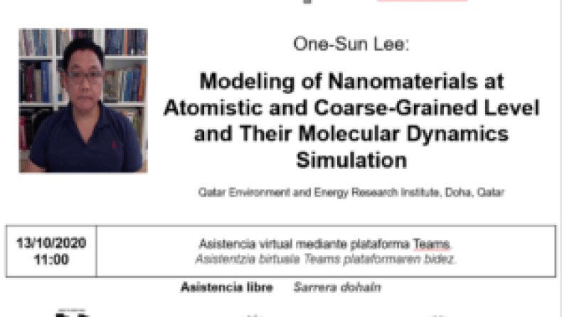 BCMaterials Webinar: One-Sun Lee