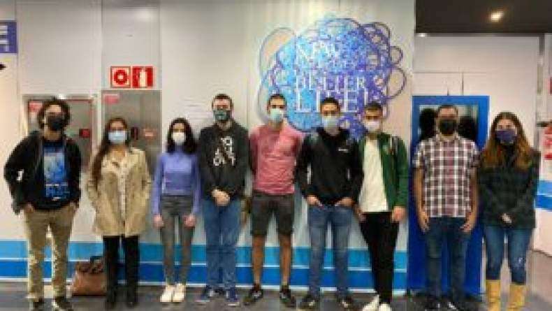 New internship students