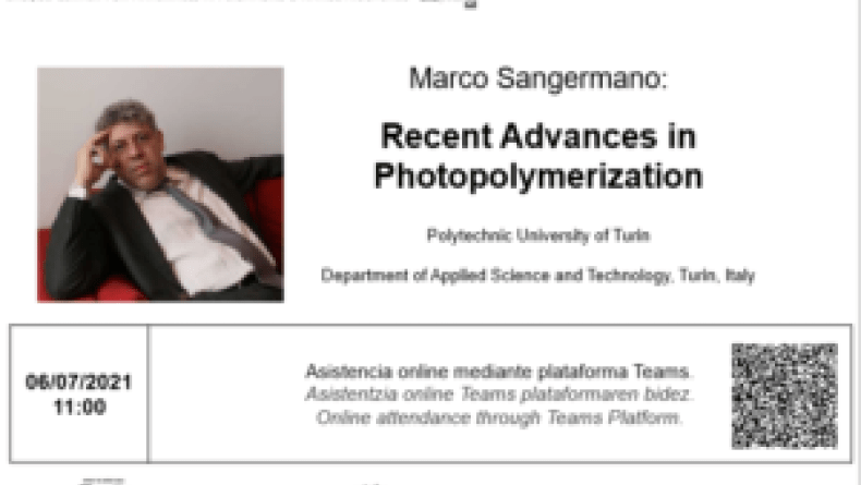 BCMaterials invited talk: Marco Sangermano